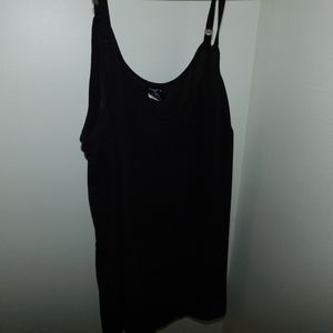 Flowy black camisole